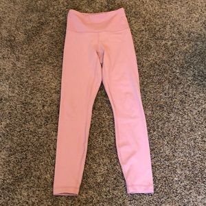 Pink leggings